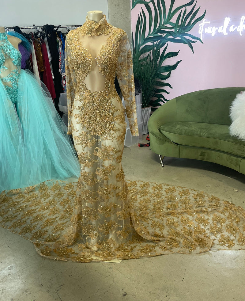 America Goddess gown